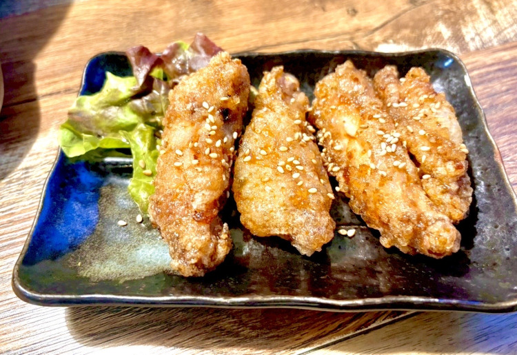 ▼ツボる手羽中（4本）